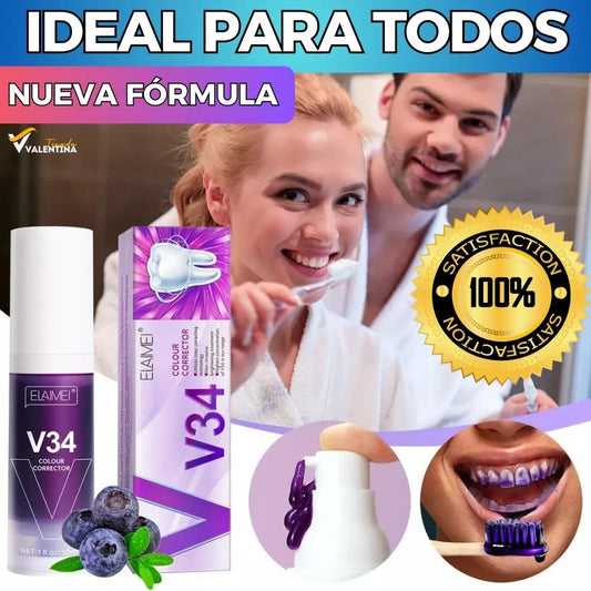 (COMPRA 1 OBTEN 2 ) Crema Blanqueadora de dientes instantánea + Regalo Exclusivo (cópia)